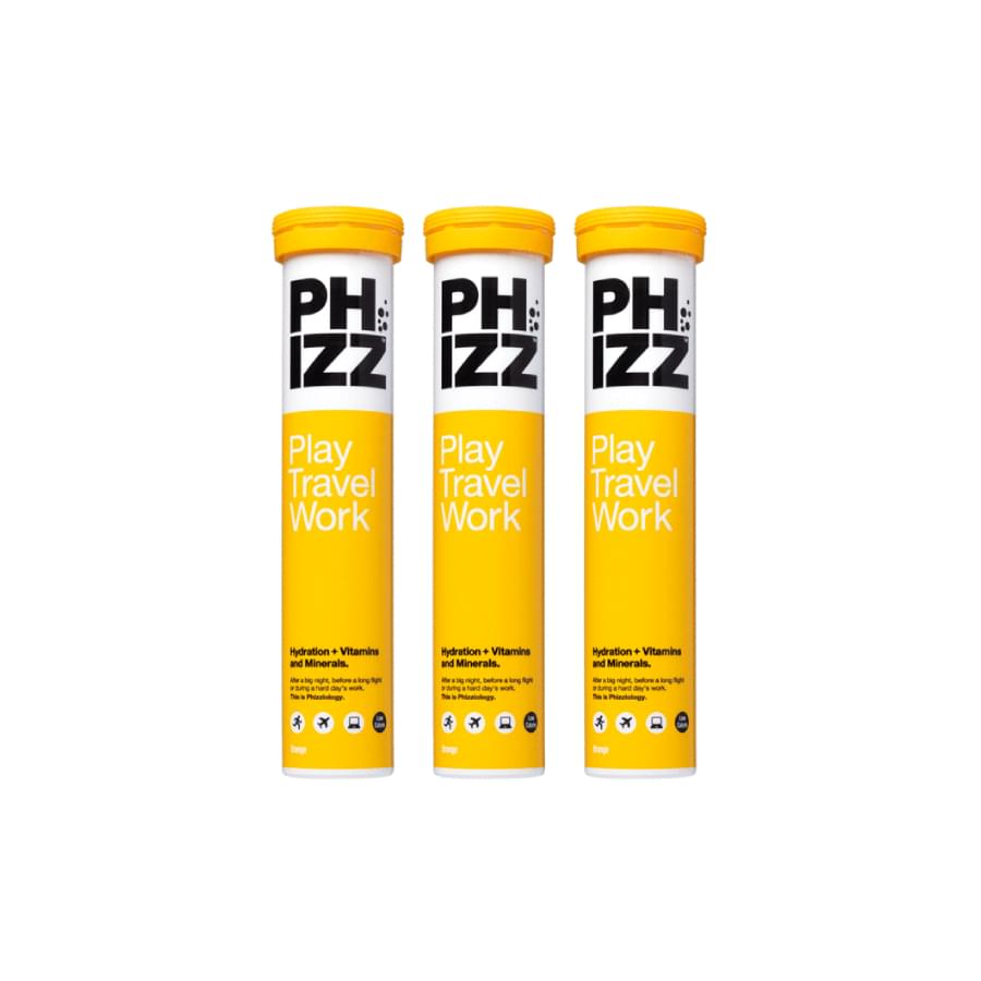 Phizz Multivitamin Hydration Tablets 2-IN-1 (Orange)